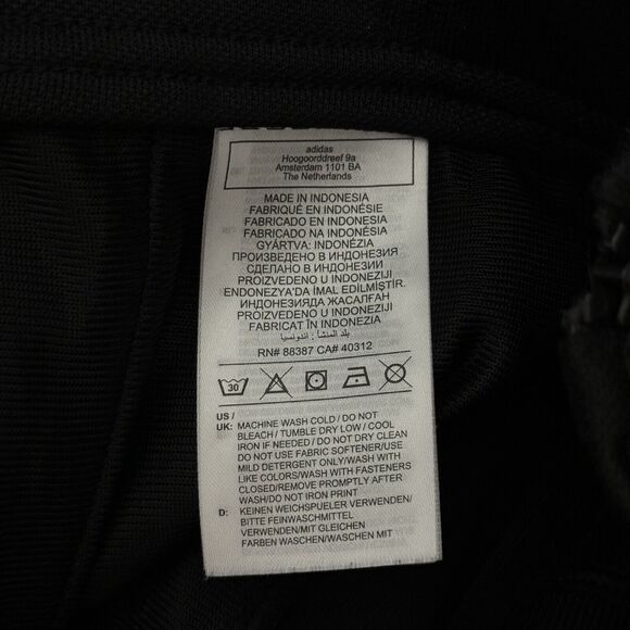 Adidas Pants Womens Small Black Blue Version Tight Fit Leggings HK7242 Workout - Picture 8 of 9